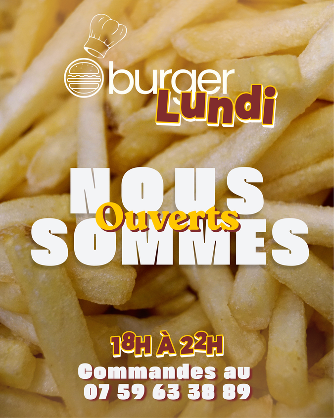 Visuel burger lundi