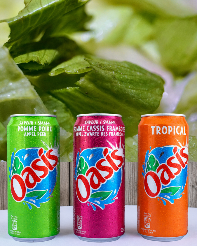 Visuel boissons Oasis