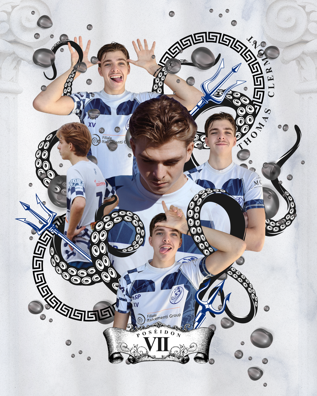 Affiche Maison Casti rugby