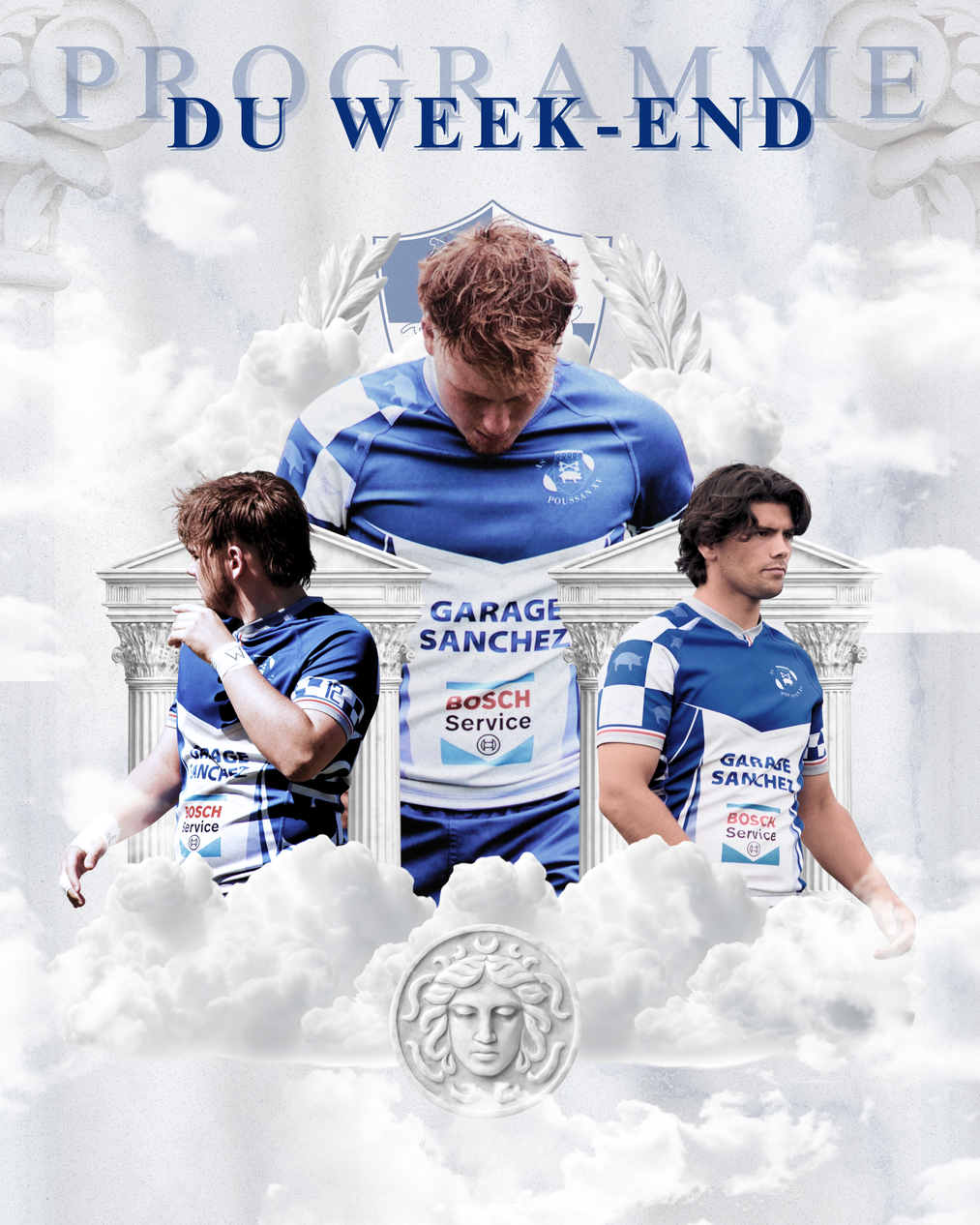 Affiche week-end rugby Maison Casti