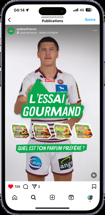 Projet Andros x TOP 14