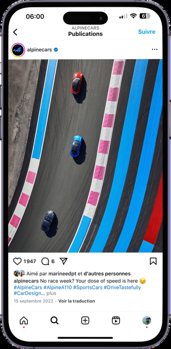 Projet Alpine